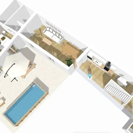 Apartmán Nocnoc - Le Zellige - Petite Piscine Et Jardin En Montpellier