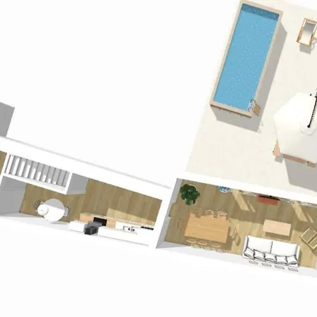Nocnoc - Le Zellige - Petite Piscine Et Jardin En Apartment