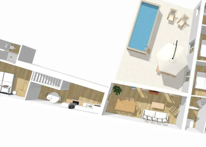 Nocnoc - Le Zellige - Petite Piscine Et Jardin En Apartment